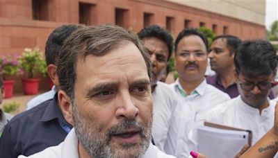 Selective expunction defies logic, expunged remarks be restored: Rahul Gandhi to Lok Sabha Speaker Om Birla