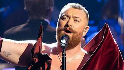 Sam Smith flashes chest in extravagant gown for BBC Proms performance