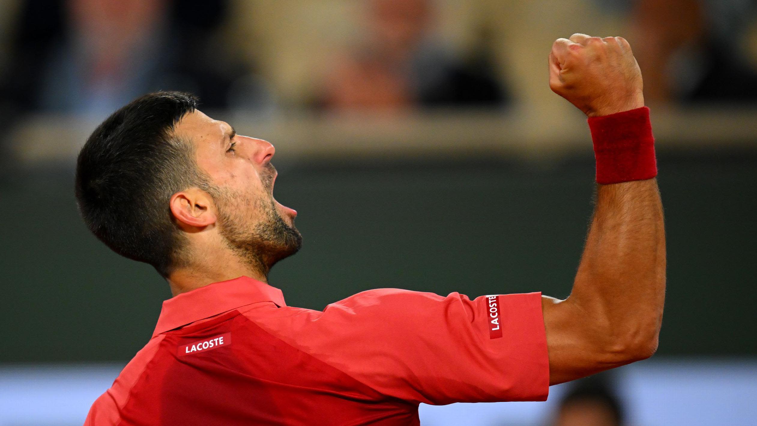Djokovic 'moving in positive direction' with French Open win