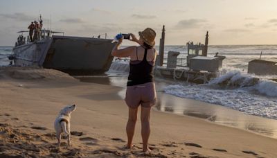 U.S. ‘Floating Pier’ for Gaza Damaged by Choppy Seas
