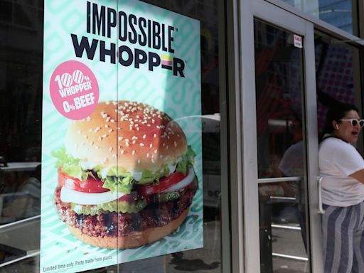 Lawsuit: Meat coats Burger King's Impossible Whoppers