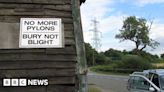 Residents 'in despair' over pylons plan, councillor claims