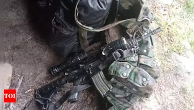 Doda Encounter: Three terrorists killed, arms & ammunition recovered, op continues | India News - Times of India