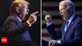 Trump tells Biden to ‘get the hell out of here’ in first post-debate speech - Times of India