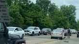 Crash on west Lloyd Expressway backs up traffic