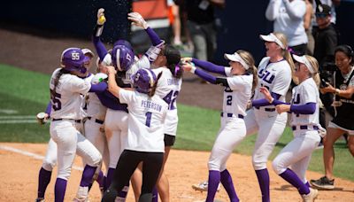 LSU softball wins 14-inning SEC tournament marathon against Alabama in walk-off fashion