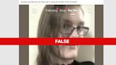 Fact Check: Transgender woman misidentified as Trump shooter