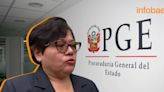 María Caruajulca mandó carta notarial al Ministerio de Justicia: insiste en su reposición como procuradora general del Estado