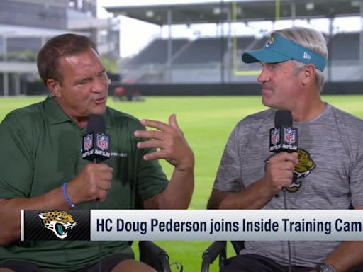 Doug Pederson talks with Baldinger on Trevor Lawrence entering 2024 | 'Inside Training Camp Live'