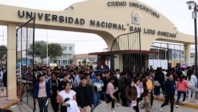 Ica: 2428 vacantes para el examen de admisión en la Universidad Nacional San Luis Gonzaga