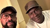 Marcus Jordan Shares Photo of Him Watching the Super Bowl with Dad Michael Jordan After Larsa Pippen Split