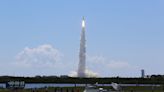 First manned Starliner test flight lifts off
