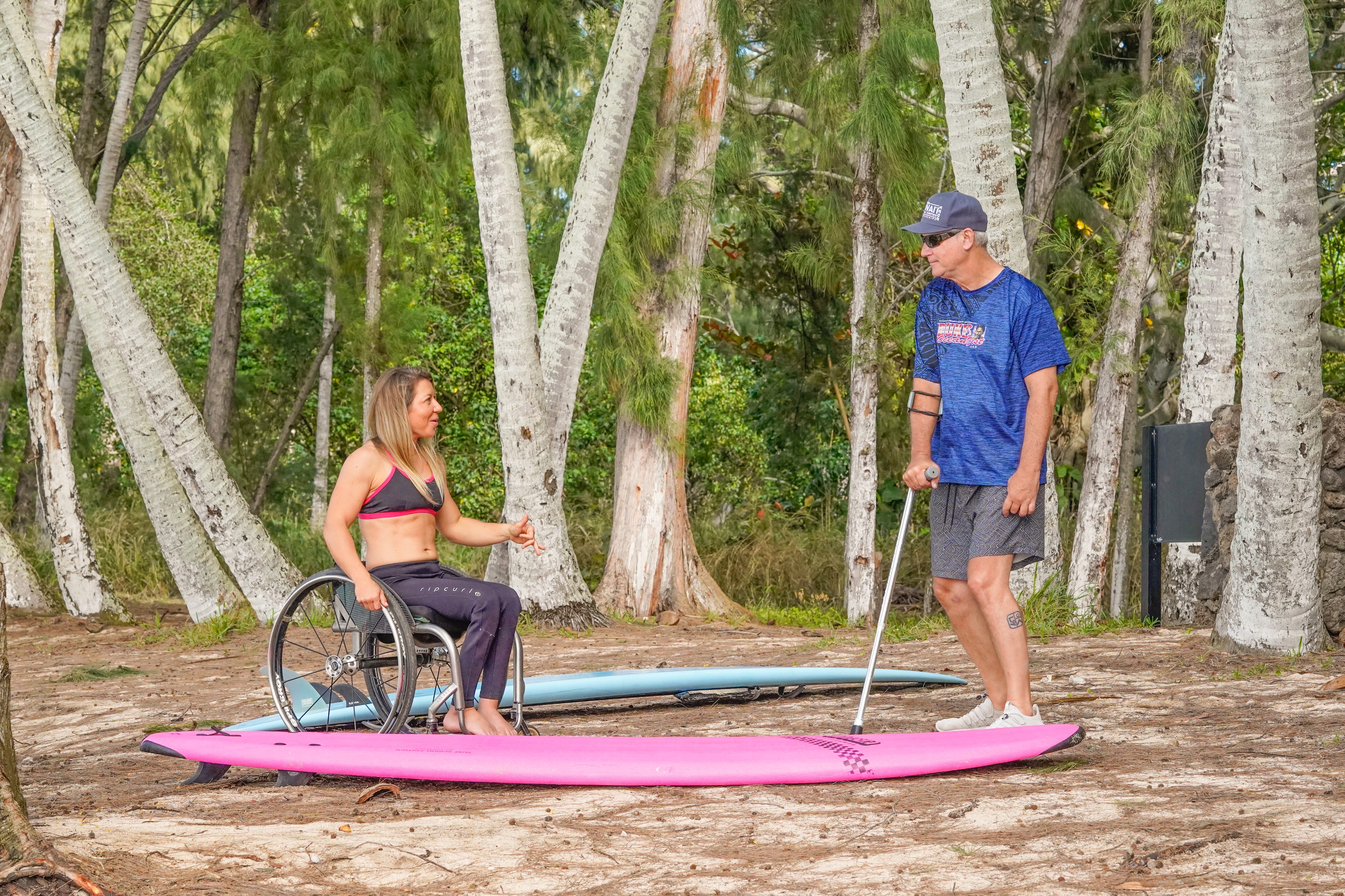 'There's resilience in surfing': How a surfer turned a spinal cord injury into a movement