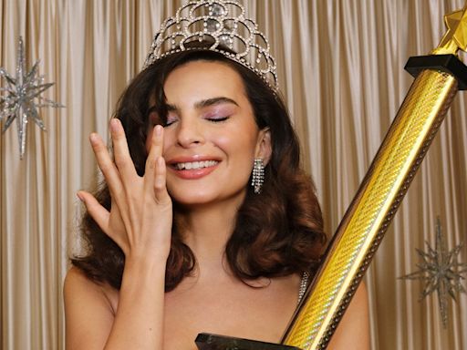 Emily Ratajkowski Is Self-Portrait’s Pageant Queen Winner in New Campaign