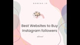 The Best 2 Websites to Buy Instagram Followers