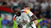 La defensa de Alemania respira: Rüdiger entrena pensando en Dinamarca