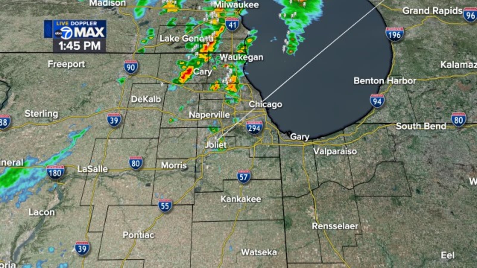 Chicago weather radar: Severe Thunderstorm Watch for north, west suburbs into evening