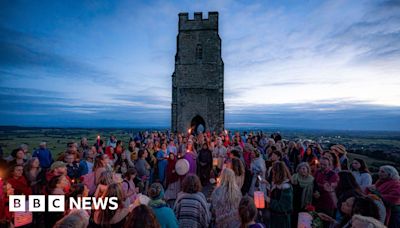 Glastonbury Tor gathering celebrate Mary Magdalene feast day
