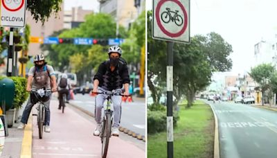 Ciclovías en Lima desaparecen: Varios kilómetros de vías han vuelto a ser pistas para autos o están deterioradas