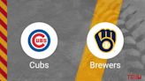 How to Pick the Cubs vs. Brewers Game with Odds, Betting Line and Stats – May 4