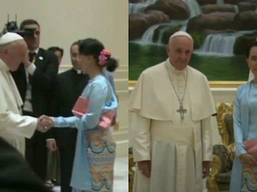 Pope Francis offers Vatican refuge to Myanmar’s Aung San Suu Kyi