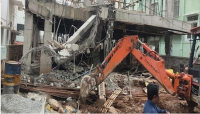 GHMC pulls down illegal structures in Hyderabad