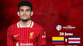 Liverpool motiva a Luis Díaz antes de enfrentar a Costa Rica