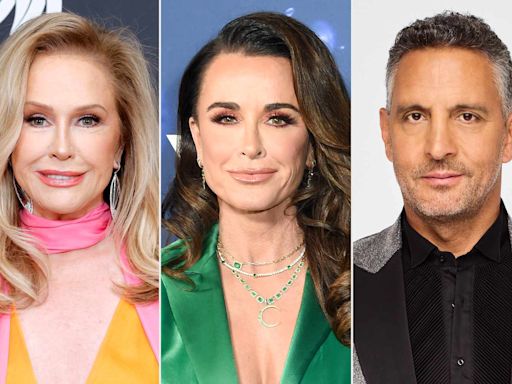 Kathy Hilton Says Kyle Richards Is 'Hanging in There' After Photo of Mauricio Kissing Another Woman Surfaces