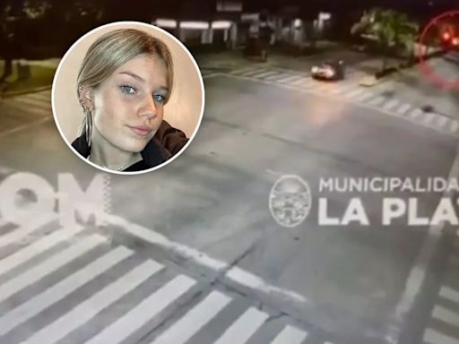 Se conoció otro video de la influencer que atropelló y mató a un motociclista en La Plata: creen que corría una picada