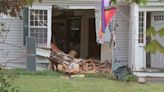 Significant damage to historic Norwell home after pickup truck crashes through living room