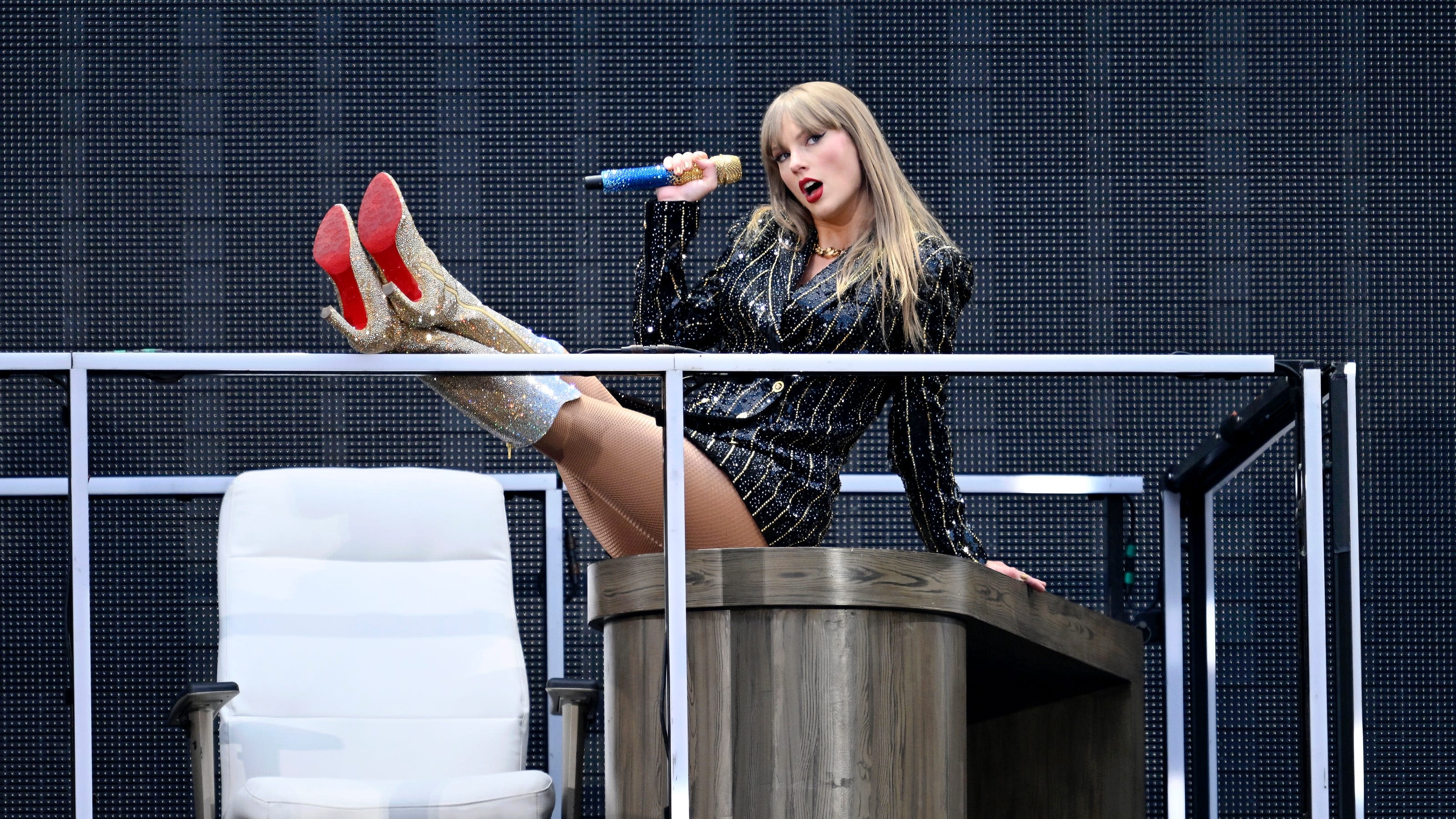 Paul McCartney, Cate Blanchett and Jon Bon Jovi watch Taylor Swift's Eras Tour from VIP tent