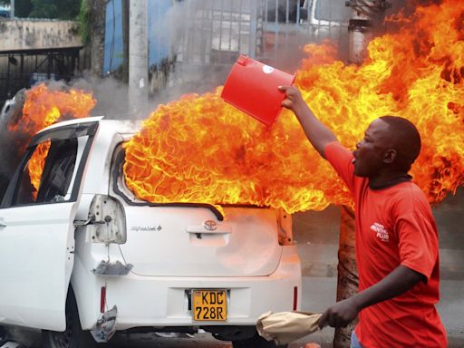 Protests continue in Kenya as some are now calling for the president to step down