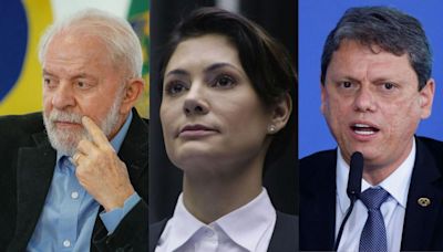Pesquisa simula eleição com Lula contra Bolsonaro, Michelle e Tarcísio; veja cenários