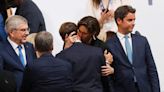 French President Emmanuel Macron’s intimate kiss with sports minister raises eyebrows