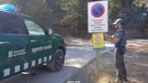 Restringen el acceso a cinco espacios naturales catalanes por peligro extremo de incendio forestal