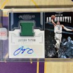 2017-18 Dominion Jayson Tatum RPA RC 49/49 賽爾一哥 球衣新人簽 尾號1/1 原封殼