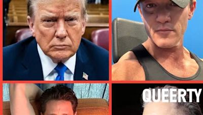 Luke Evans’ “butch” new look, Rosie roasts Trump & Danny Pintauro’s fitness glow-up