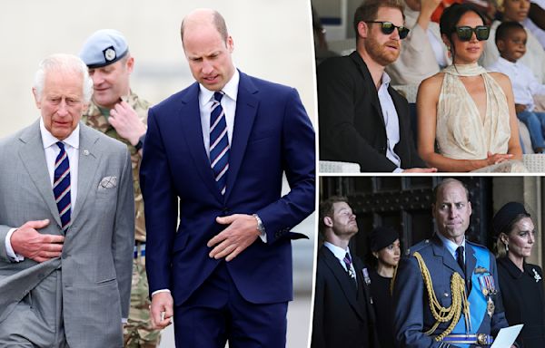 Prince William is ‘preventing’ Harry and King Charles from reconciling, Queen Camilla’s pal claims