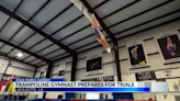 Locally-trained trampoline gymnast aims to secure spot on Olympic team for third time