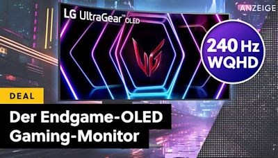 LG bringt endlich den OLED Gaming-Monitor meiner Träume und verpasst dem Flaggschiff schon jetzt einen saftigen Rabatt