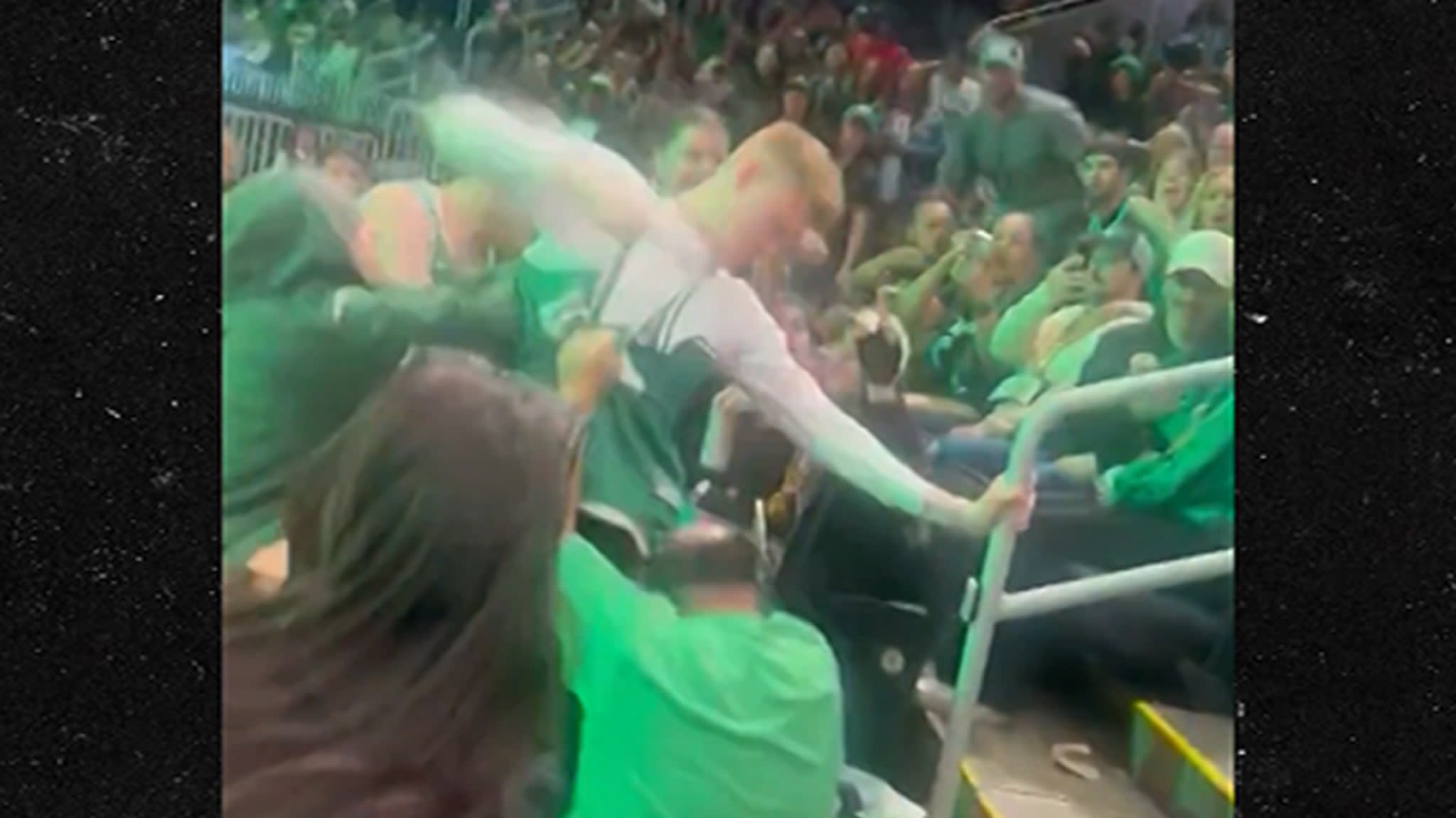 Boston Celtics Fans Get Into Brawl At NBA Finals Watch Party