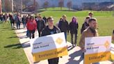 Students rally for pedestrian safety after 2 deadly crashes near campus