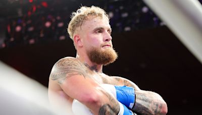 Jake Paul rides chariot into ring vs. Mike Perry, says he's God's servant