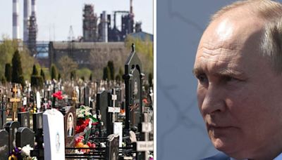 Vladimir Putin exposes scale of Russia losses with huge cemetery expansion