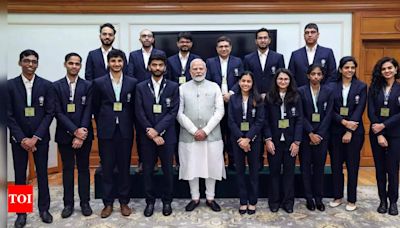 'That's how our country becomes great': PM Modi explains about his interest in sports | Cricket News - Times of India