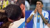La conmovedora frase que Di María les dijo a sus hijas después de la final de la Copa América