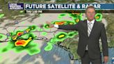 Scattered storms are possible for some today