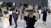 Line-dancing health workers ‘dance for people who can't dance’