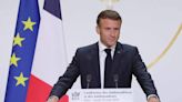 Europa deve pensar na própria 'defesa e segurança' frente à ameaça russa, diz Macron