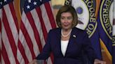 House Speaker Pelosi (D-CA) says she is focused on winning the midterms when asked if she plans to be leadership.